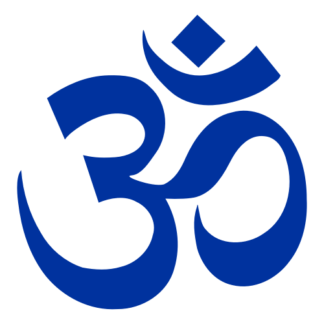 Hinduism Decal (Blue)
